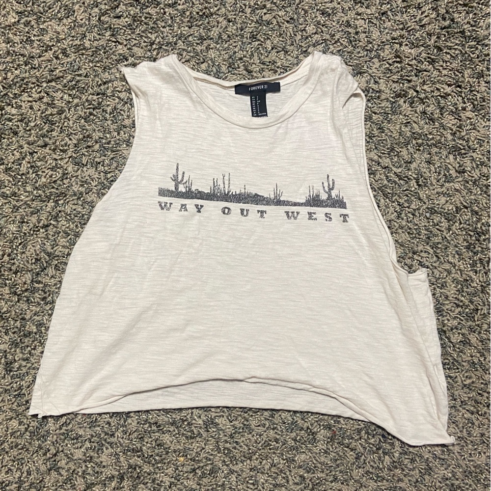 Way Out West Graphic Tank Top